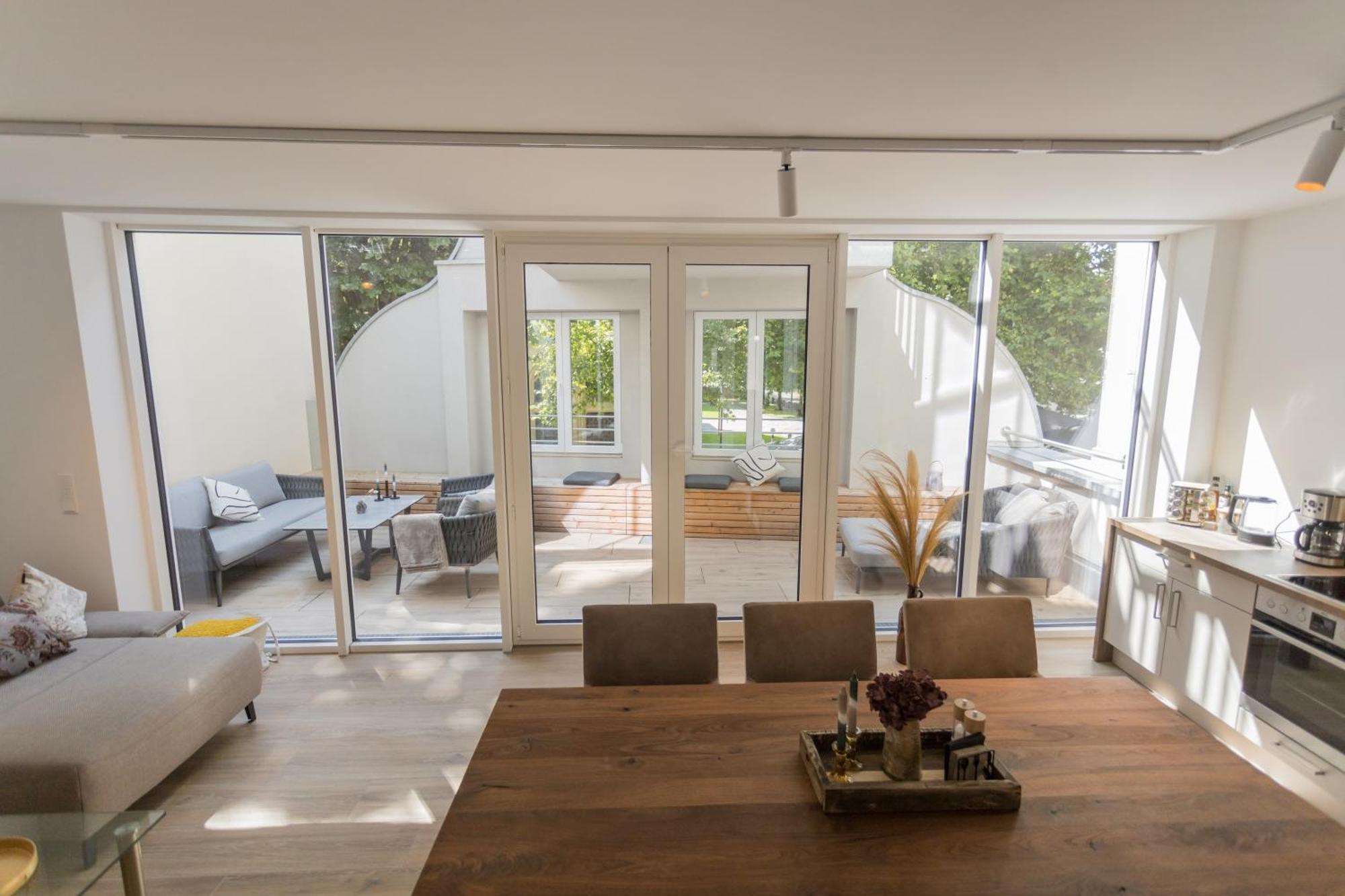 Stilvolles City-Apartment Glocke Людингхаузен Экстерьер фото
