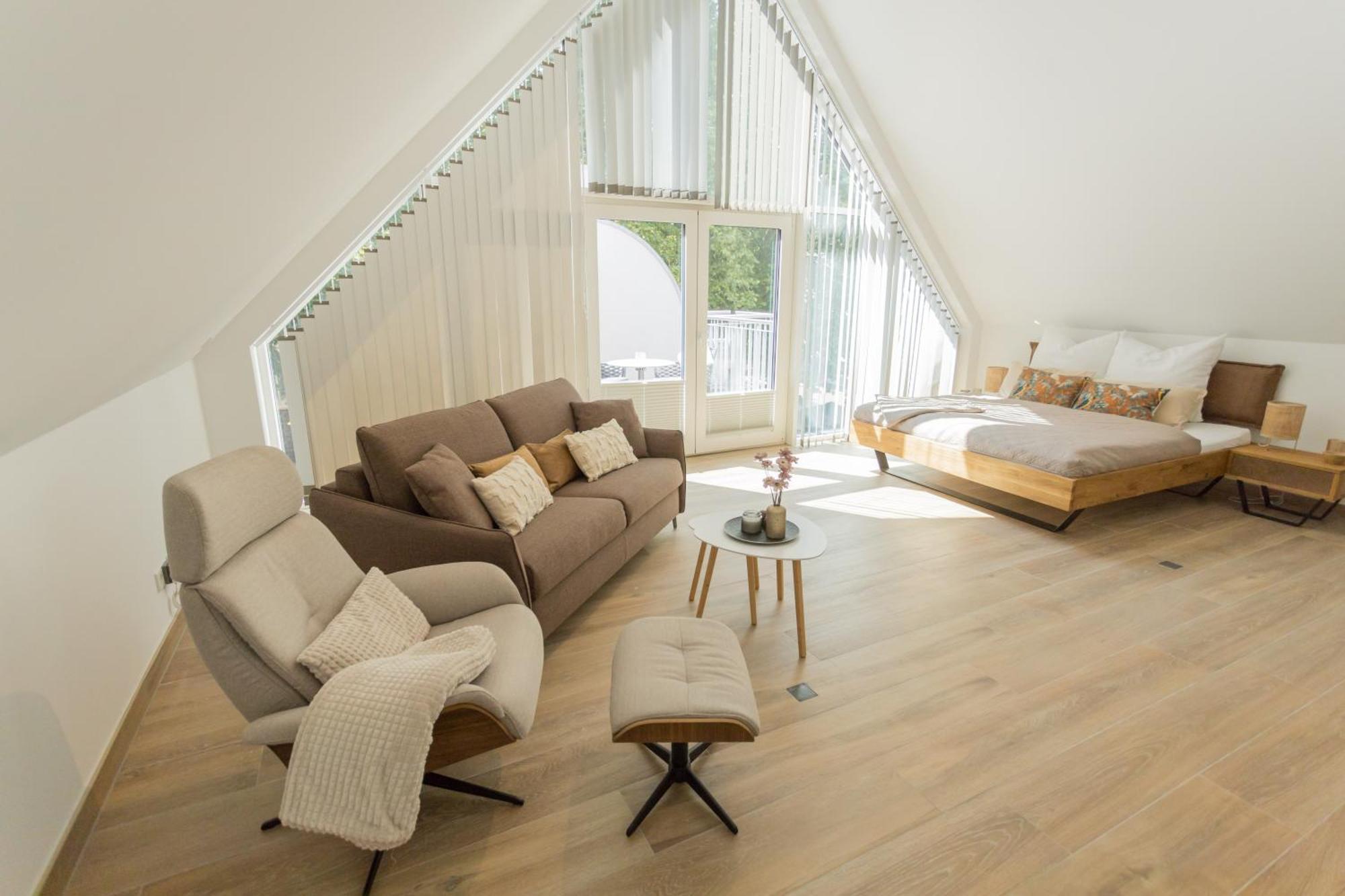Stilvolles City-Apartment Glocke Людингхаузен Экстерьер фото