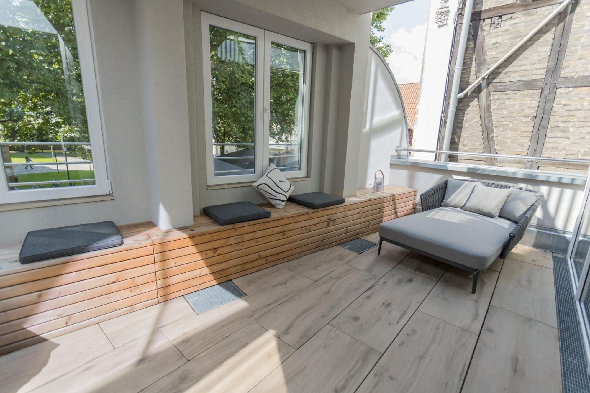 Stilvolles City-Apartment Glocke Людингхаузен Экстерьер фото