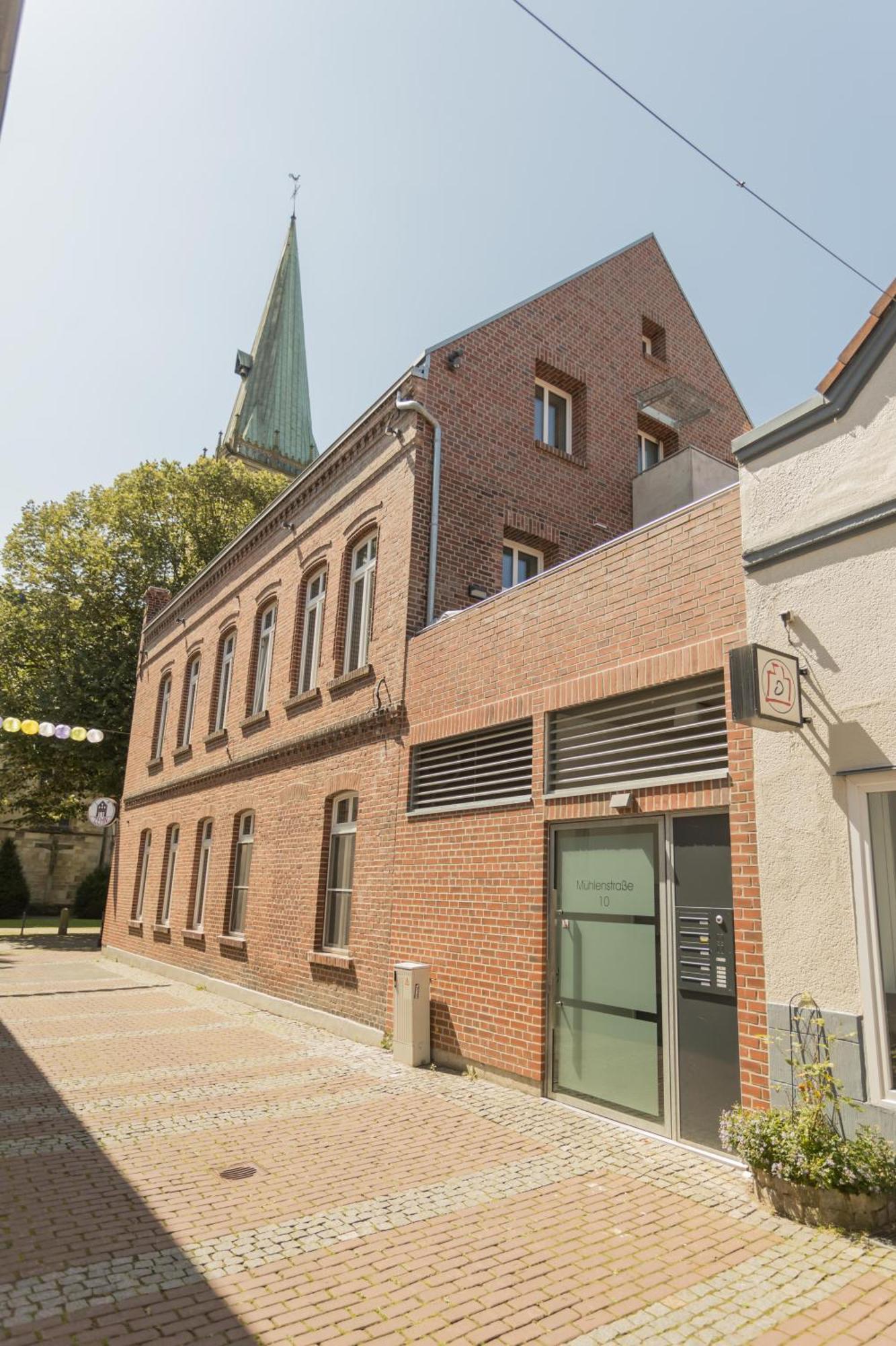 Stilvolles City-Apartment Glocke Людингхаузен Экстерьер фото